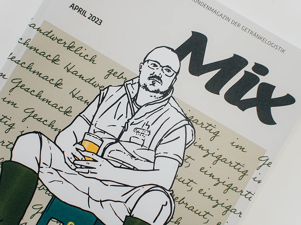 MIX Getränke Magazine von Uhl Werbeagentur. Printdesign auf Niveau